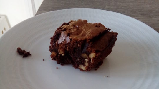 Brownie fondant aux noix de El’Cagette