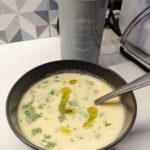 Gaspacho de courgettes en deux versions
